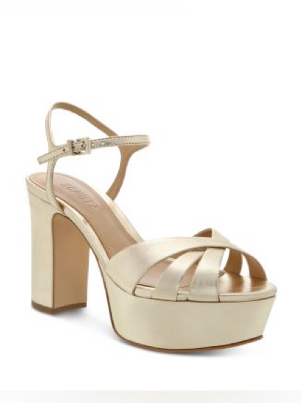 Schutz Women's Keefa High-Heel Platform Sandals
